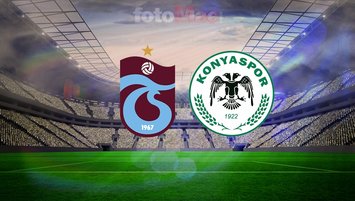Trabzonspor-Konyaspor maçı detayları!