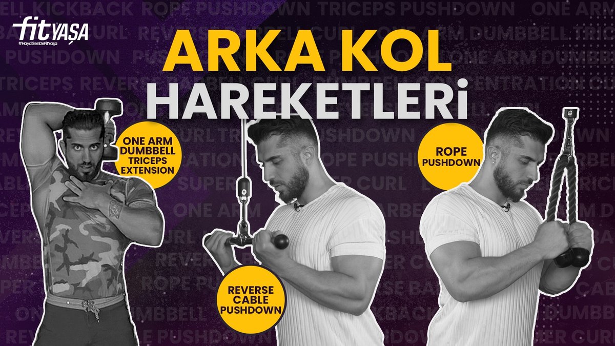 ARKA KOL-TRICEPS HAREKETLERİ ðŸ’ª