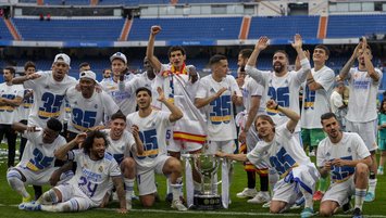 Real Madrid beat Espanyol 4-0, become La Liga champions