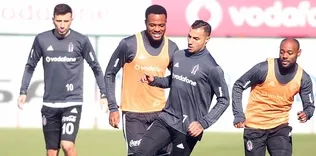 Yeni transferler Love ve Larin antrenmanda