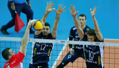 Mac Sonucu Arkas Spor 3 1 Dinamo Bukres Son Dakika Voleybol Haberleri Fotomac