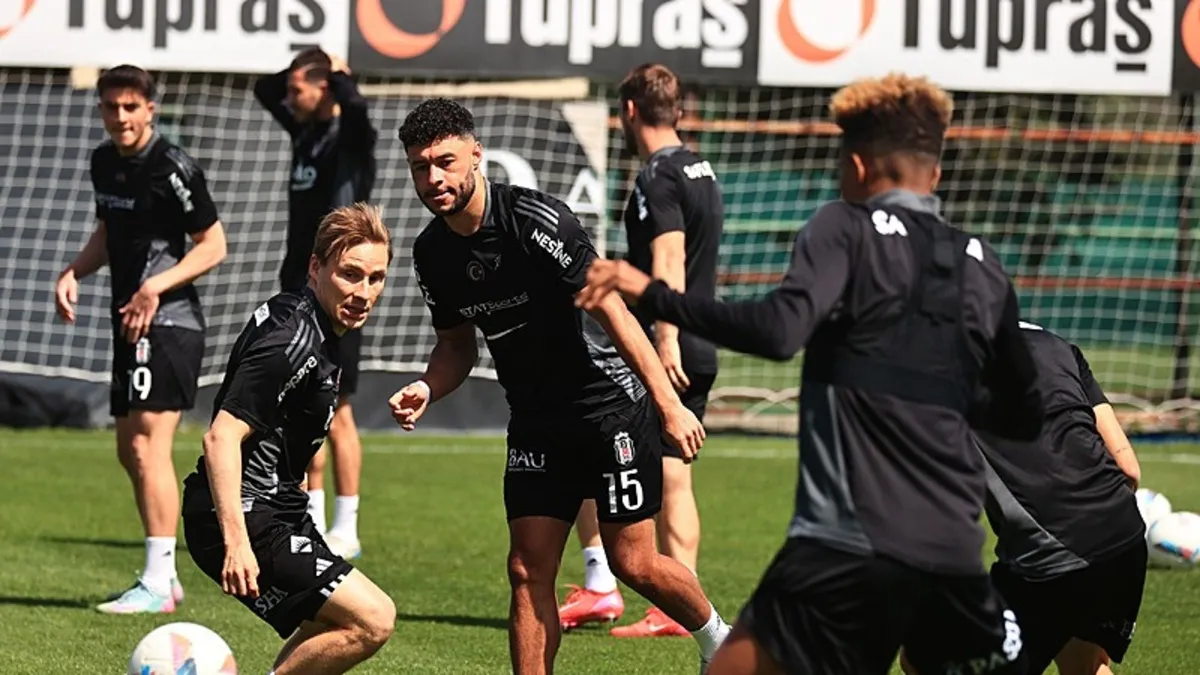 Beşiktaş Göztepe maçının çalışmalarını sürdürdü