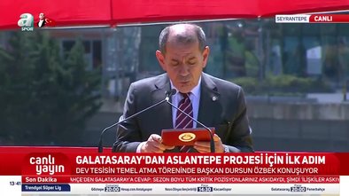 "Cumhurbaşkanımız Recep Tayyip Erdoğan'a teşekkür ederim"
