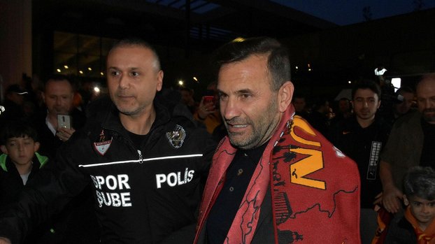 Galatasaray kafilesi Giresun'a geldi