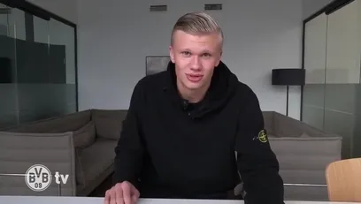 >Dortmund Haaland transferini böyle duyurdu