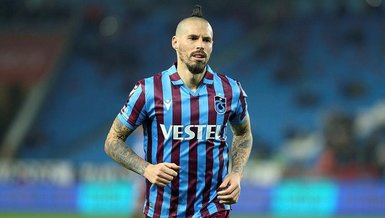 Trabzonspor'da sakatlığı bulunan Hamsik Giresunspor maçı kadrosuna alınmadı