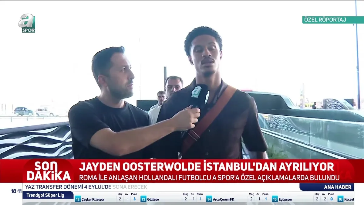 Oosterwolde'den A Spor'a özel ayrılık açıklaması! "Kalmak isterdim ama..."
