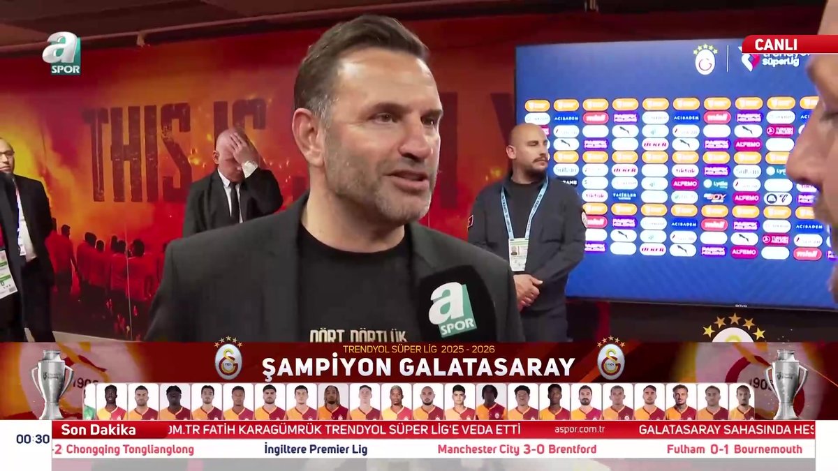 Okan Buruk 26. şampiyonluğu değerlendirdi!