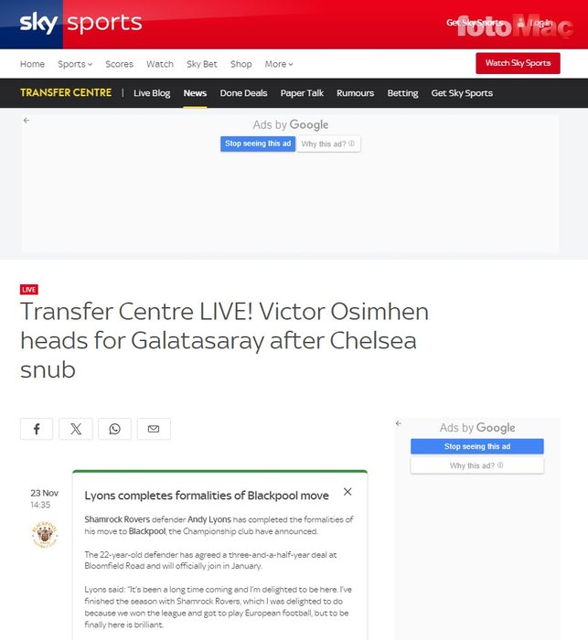 GALATASARAY HABERİ - Osimhen transferi Avrupa'da büyük ses getirdi! İşte atılan manşetler