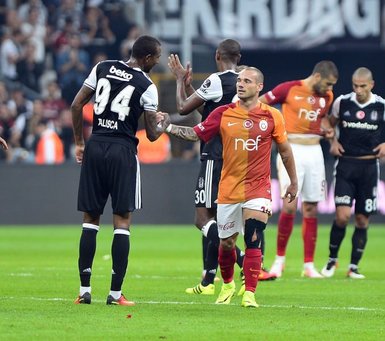Sneijder ve Quaresma kavga eder!