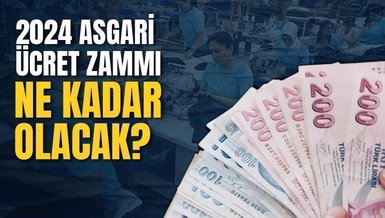 NET BRÜT ASGARİ ÜCRET HESAPLAMASI | 2024 asgari ücret zammında tablo netleşiyor!