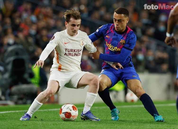 Barcelona Galatasaray maçında transfer gelişmesi! Kerem Aktürkoğlu'nu İspanyol devi izledi