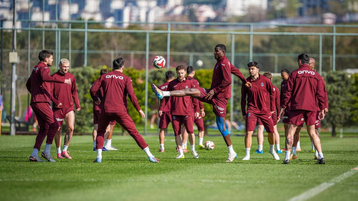 Trabzonspor'da RAMS Başakşehir maçı hazırlıkları sürüyor