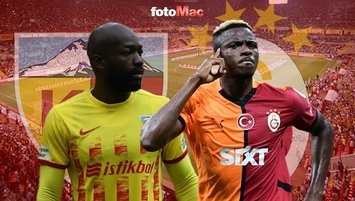 Kayserispor - Galatasaray maç notları