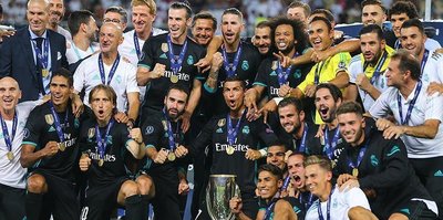 R. Madrid edges ManU for Super Cup title