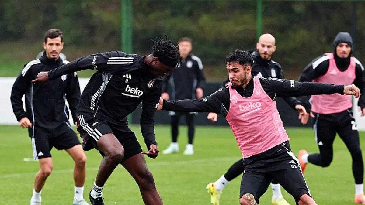 Beşiktaş'ta Gençlerbirliği maçı hazırlıkları devam ediyor
