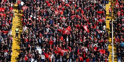 Tebriz'de "Ne Mutlu Türk'üm Diyene" tezahüratı