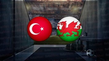 Türkiye - Galler maçı 11'leri belli oldu!