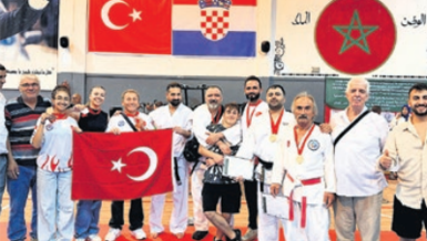 Nanbudo’da 16 madalya