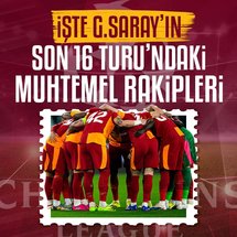 Galatasaray'ın Son 16 Turu'nda rakibi kim?