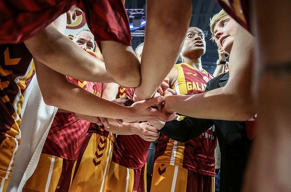Galatasaray'ın Eurocup Finali ilk maçından kareler