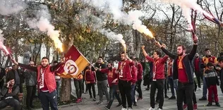 G.Saray taraftarları Vodafone Park’ta!