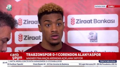 Pina: Maalesef istediğimiz golü bulamadık