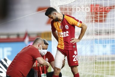 Antalyaspor - Galatasaray maçından kareler...