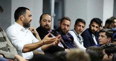 Gençlik ve Spor Bakan Yardımcısı Yerlikaya, gençlerle buluştu