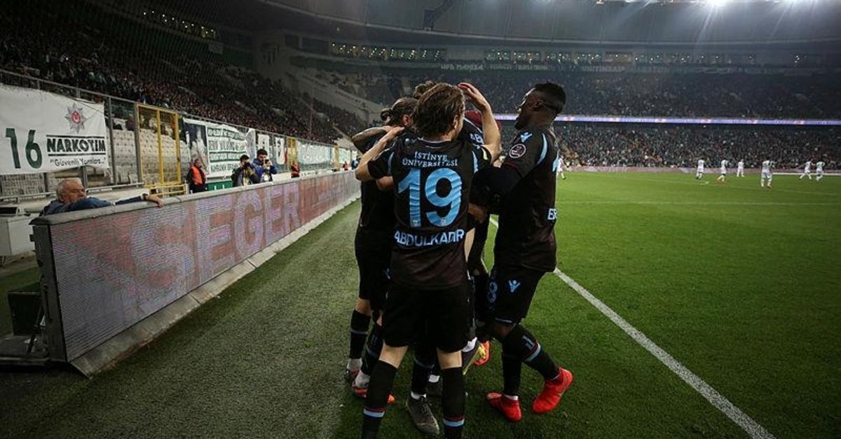 Bursaspor 0 1 Trabzonspor Mac Sonucu Son Dakika Trabzonspor Haberleri Fotomac