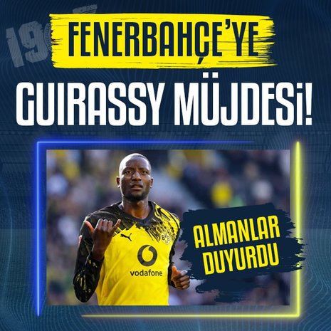Fenerbahçe’ye transferde Guirassy müjdesi!