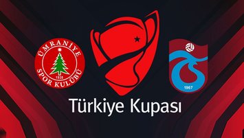 Ümraniyespor - Trabzonspor | CANLI