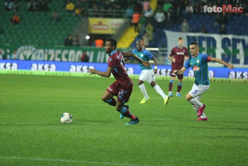 Trabzonspor’da Obi Mikel’den Abdülkadir Ömür’e büyük övgü!