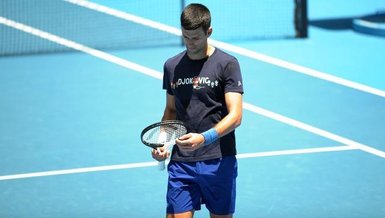 Novak Djokovic Avustralya vizesinin iptali sonrasında ilk kez basın önünde çalıştı!