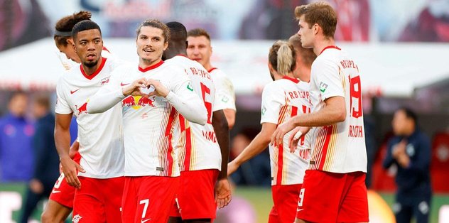 Rb Leipzig 2 1 Hertha Berlin Mac Sonucu Son Dakika Almanya Bundesliga Haberleri Fotomac