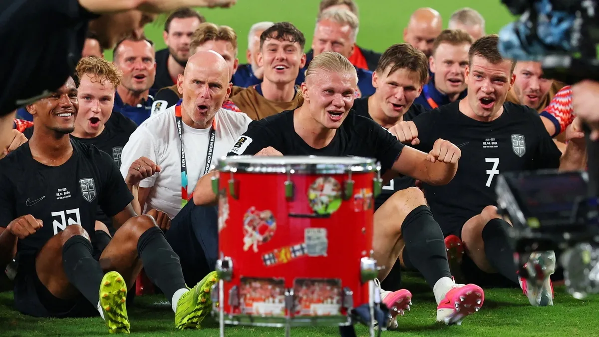 Norveç’in 'viking ruhu' taşıyan sevinçleri Dünya Kupası’nda dikkat çekmeye devam ediyor