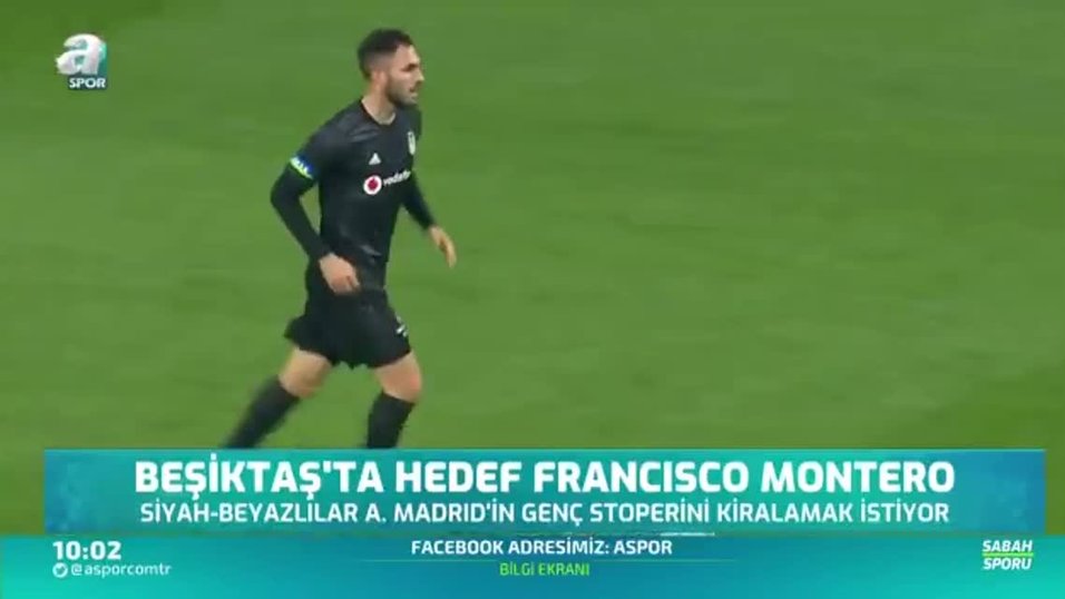 Besiktas Ta Hedef Francisco Montero Videosunu Izle Fotomac Tv