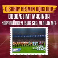 G.Saray resmen açıkladı! Hoparlörden ıslık sesi verildi mi?