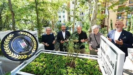 Beşiktaş'ta Nazmi Bilge anıldı