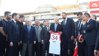 Basketbol Gelişim Merkezi'nin açılışı Başkan Erdoğan'dan