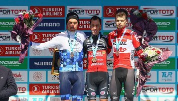 Patrick Bevin Cumhurbaşkanlığı Türkiye Bisiklet Turu'nda ilk sıraya yükseldi