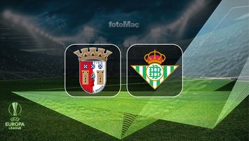 Sporting Braga-Real Betis maçı detayları!