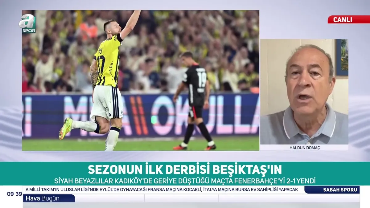 Derbinin ardından flaş sözler: Fenerbahçe yaşlı bir takım!