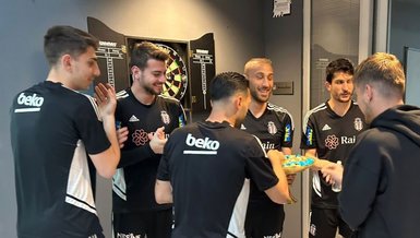 Beşiktaş Futbol Takımı'nda bayramlaşma töreni yapıldı!