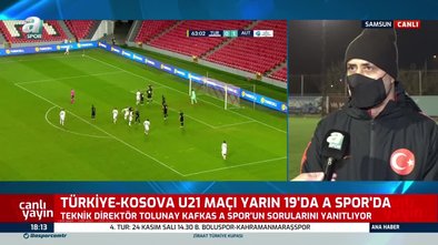 Umit Milli Takim Teknik Direktoru Tolunay Kafkas Tan Kosova Maci Yorumu Kazanmak Istiyoruz Video