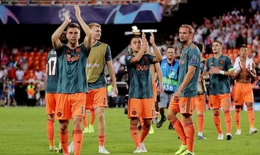 Ajax Valencia deplasmanında farklı kazandı