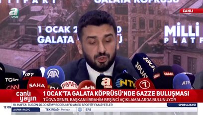 >TÜGVA Genel Başkanı İbrahim Beşinci'den 1 Ocak Gazze buluşması öncesi açıklamalar