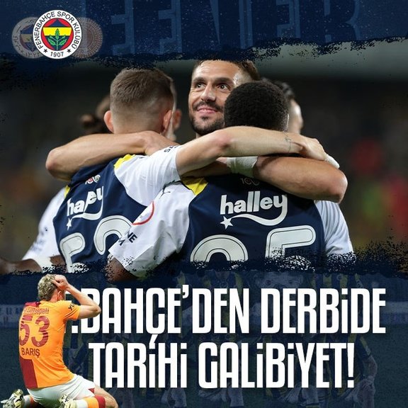 Galatasaray 0-1 Fenerbahçe MAÇ SONUCU ÖZET