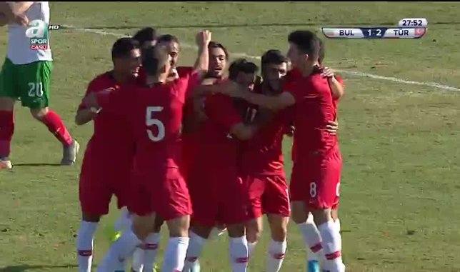 GOL l U19 Türkiye 2 - 1 Bulgaristan