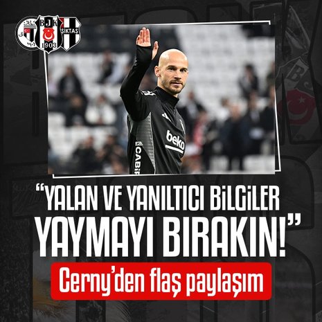 Beşiktaş’ta Vaclav Cerny ayrılık iddialarına yanıt verdi!